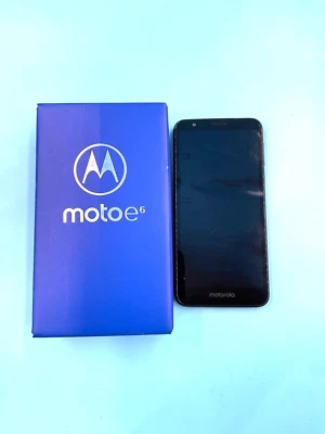 Motorola Moto E6 16GB Verizon Black MOTXT20051 ✅❤️️✅❤️️ READ DESCRIPTION!!!! - Image 1 of 3