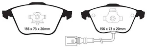 EBC DP21594 Greenstuff Brake Pad Sets- DP21594 - Picture 1 of 10