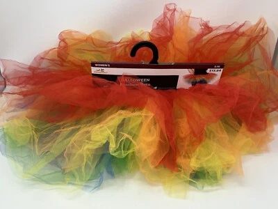 Disfraz Tutú Manera de Celebrar Orgullo Arco Iris Adulto S/M Mujeres Pequeño/Mediano NUEVO Foto 1 de 4