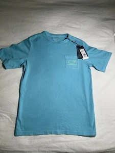 Vineyard Vines Boys Youth Size M (12-14)Short Sleeve Pocket T-shirt - Picture 1 of 11