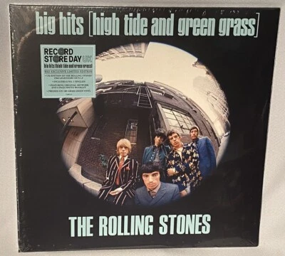 LP ROLLING STONES Big Hits High Tide (Green Vinyl, UK RSD 2019) NEW MINT SEALED - Image 1 of 2