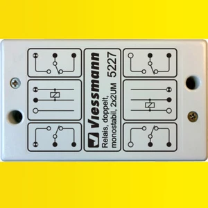 Viessmann 5227 Relay, Double, Monostable, 2x2UM - Picture 1 of 1