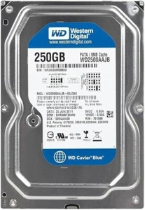 Western Digital Caviar Blue 250GB PATA / 8MB WD2500AAJB-57R1A0 - NEW SEALED - Picture 1 of 2