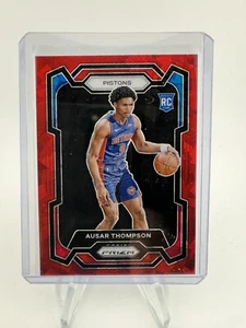 2023-24 Panini Prizm - Ausar Thompson #178 Red Ice Prizm (RC) Rookie - Foto 1 di 2
