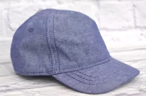 OLD NAVY BABY INFANTS 0-6 MONTHS 7-17LBS BLUE SUN CAP BALL HAT BOY OR GIRL NEW - Picture 1 of 5