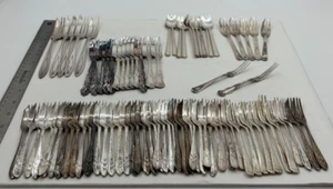 Lot of 85 Assorted Silverplate Pie Pastry Dessert Strawberry Forks - Lot#213 - Picture 1 of 4
