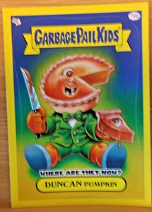 Garbage Pail Kids Flashback-"Duncan Pumpkin" 76B - Picture 1 of 2