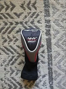 Herren Top Elite Golf 4HY Hybrid 22.0 Headcover HC schwarz grau rot EUC - Bild 1 von 3