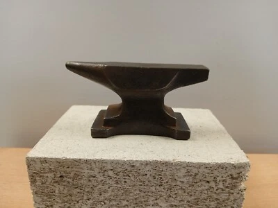  ancienne et originale petite enclume de bijoutier en acier - Photo 1/4