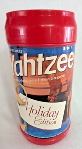 Yahtzee 2007 Holiday Edition- Hasbro Christmas Dice Game Complete In Canister - Picture 1 of 6