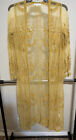 Honey Punch Mustard Yellow 3/4 Sleeve Lace Duster SZ S