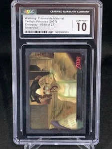 2007 Legend of Zelda Warning Flammable Material #S19 Twilight Princess - CG 10 - Picture 1 of 2
