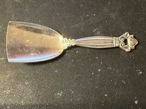 Georg Jensen Denmark Acorn Sterling Silver 4 1/4" Sugar Shovel - Picture 1 of 3