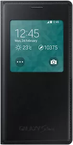 Original Samsung Folio Hülle Flip Case für Samsung Galaxy S5 Mini Schwarz - Bild 1 von 3