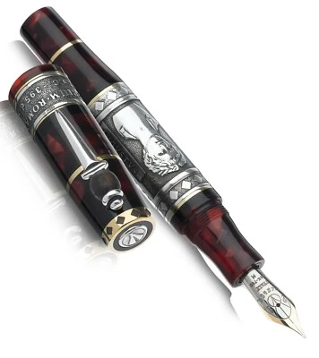 Pluma Estilográfica Marlen Imperium Romanum Edición Limitada | Oro 14K Nuevo en Caja Foto 1 de 4