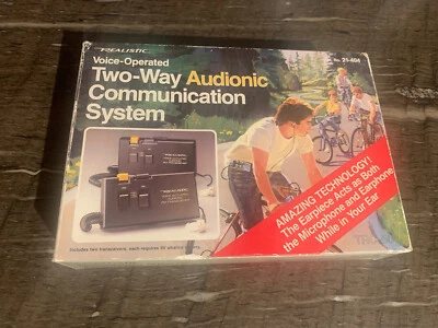 Vintage RADIO SHACK Two-Way Communication System  CAT. 21-406 RadioShack Walkie - Image 1 of 4
