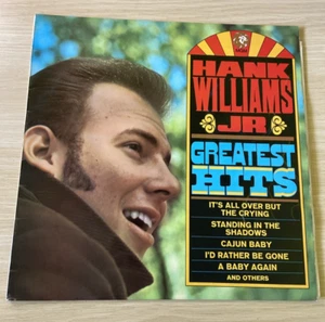 Hank Williams Jr Greatest Hits (LP, Comp) - Polydor/MGM - EX/G - Picture 1 of 3