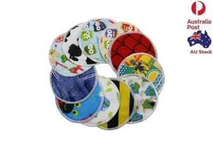 6 (3 pairs) x Washable Reusable 3 Layers Bamboo Nursing Breast Pads Random Pack - Picture 1 of 6