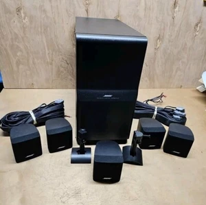 BOSE Acoustimass 6 Series II Home Theater System Speakers Factory Renew'd - Picture 1 of 15