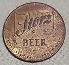Storz Beer Brewing Co Omaha Nebraska Brass You Pay Token Spinner Vintage Coin