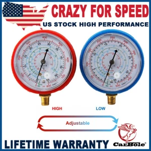 2PCS Refrigeration Low High Pressure Gauge Air Conditioner USKY3 USWC US - Picture 1 of 12