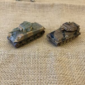 Corgi Fighting Machines Tanks - Sherman & Scorpian bundle