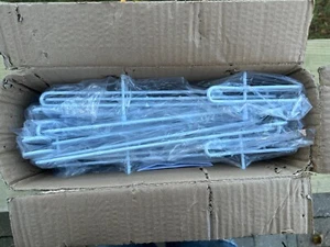 Wire Shelf Dividers 8 Pack Closet Storage Organization for Office/Pantry/Garage - Picture 1 of 5
