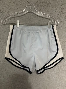 Nike Woman’s Shorts Size XS Dri-Fit Running Lined Blue Adult Polyester - Picture 1 of 5