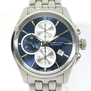 Reloj automático para hombre HAMILTON Jazzmaster H325960 cronógrafo esfera az... - Imagen 1 de 14