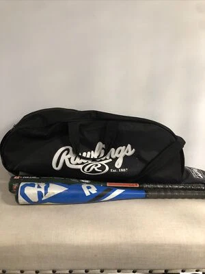 Rawlings Bag, Raptor YBRP11 28" 17 (-11) 2 1/4" & Demarini 28”18(-10) 23/4 Bats - Image 1 of 4