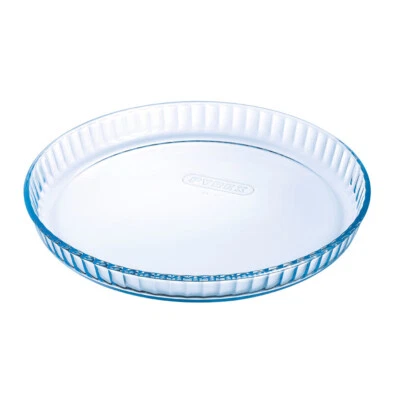 TARTEFORM Quicheform Kuchenform Backform Obstkuchenform Auflaufform 30 cm PYREX - Bild 1 von 4