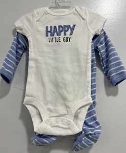 Baby Boy Clothes Child of Mine By Carter’s Bodysuit, Pants & Sweater - Picture 1 of 5