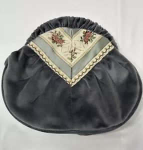 Vintage Carpetbags Of America Purse Velvet Handbag Hinged Closure Retro Bag - Bild 1 von 8