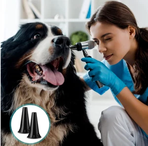 200x3mm Pieces Otoscope Cover Plastic Disposable Ear Specula Tips FREE POST - Picture 1 of 6