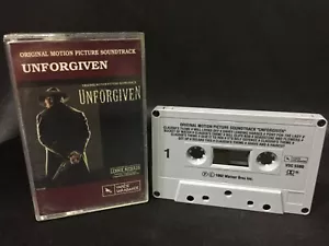 Unforgiven Original Soundtrack Cassette Tape (Varèse Sarabande 1992) Film 90s - Picture 1 of 4