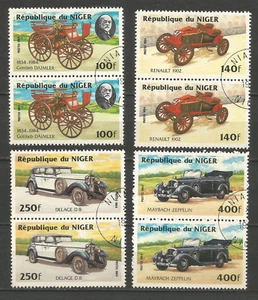 Niger 1984 voitures anciennes Y&TN°644/647 8 timbres oblitérés /T5168 - Picture 1 of 1