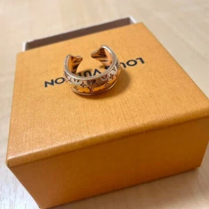 LOUIS VUITTON Bague Nanogram Sweet Dream Ring Size S M69603 with box - Picture 1 of 5