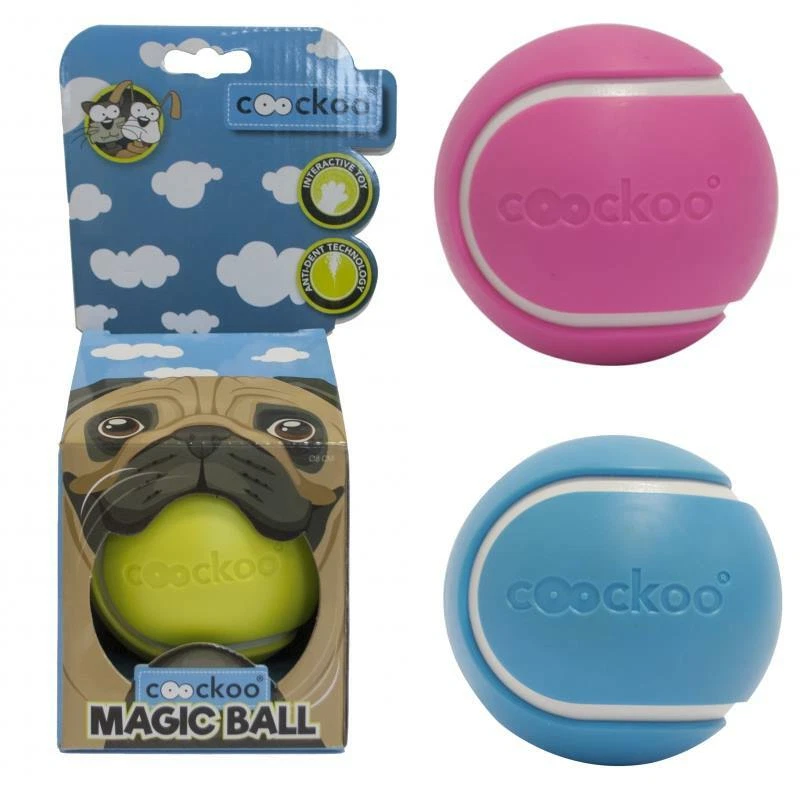 Coockoo Magic Ball / Elektronisches Spielzeug Tier Spielball Hunde + Katzen