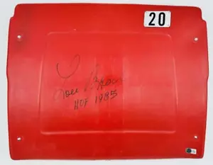LOU BROCK SIGNED BUSCH STADIUM SEATBACK #20 ST LOUIS CARDINALS AUTOGRAPH BAS K48 - Picture 1 of 4