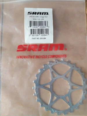 SRAM 26t cog for 9s cassette 12-26 200-084 - Image 1 of 3