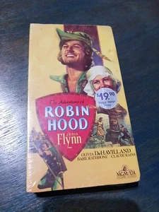The Adventures of Robin Hood (VHS, 1989) New, Sealed - Picture 1 of 3