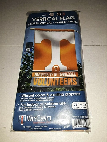 Tennessee Volunteers NCAA Vertical Banner 27" x 37" Cover