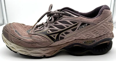 美津浓 Wave Creation 20 女式 11 码跑步鞋丁香紫色光滑骑行 — 第 1/4 张图片