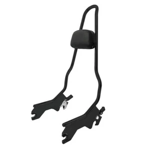 Harley-Davidson Tall Sissy Bar with detachable back pad - FLSB, FXLR, FXLRS - Picture 1 of 5