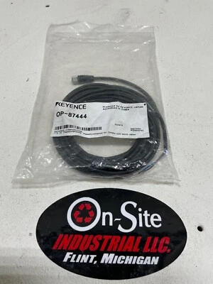 KEYENCE OP-87444 M8 SENSOR PANEL / MONITOR POWER CABLE - Image 1 of 3