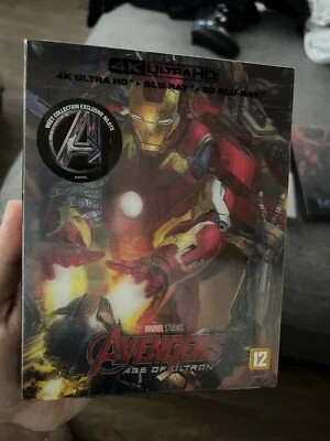 THE AVENGERS: AGE OF ULTRON [4K+3D+2D] Blu-ray STEELBOOK [WeET COLLECTION] B1 - Image 1 of 3