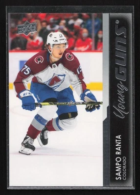 2021-22 Upper Deck #457 Sampo Ranta Young Guns Rookie Card  - Image 1 of 2