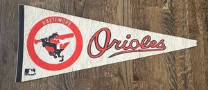 BALTIMORE ORIOLES VINTAGE BASEBALL MLB Full Size FELT PENNANT Vintage - Picture 1 of 4