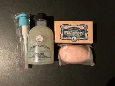 Avon Veilment Natural Spa Exfoliating Soap & Cooling Body Scrub & Cleanser - Image 1 of 3