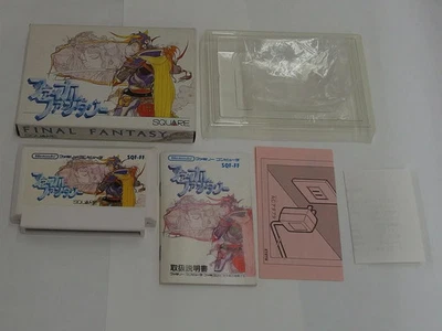 FINAL FANTASY 1 Nintendo Famicom Japan Import Free shipping FedEx DHL Tested - Image 1 of 4